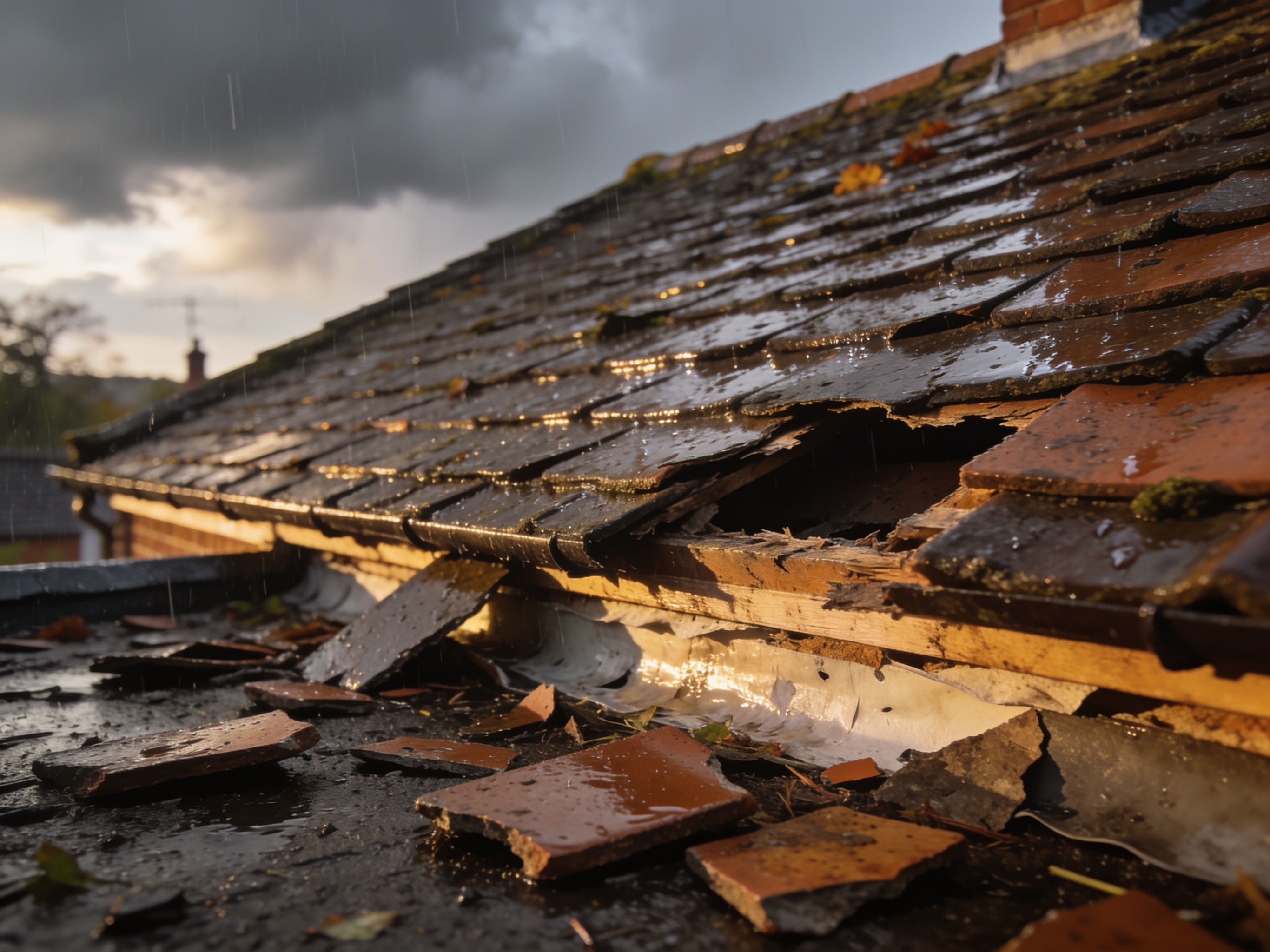 How to Spot Missing Tiles After Autumn Storms in Essex