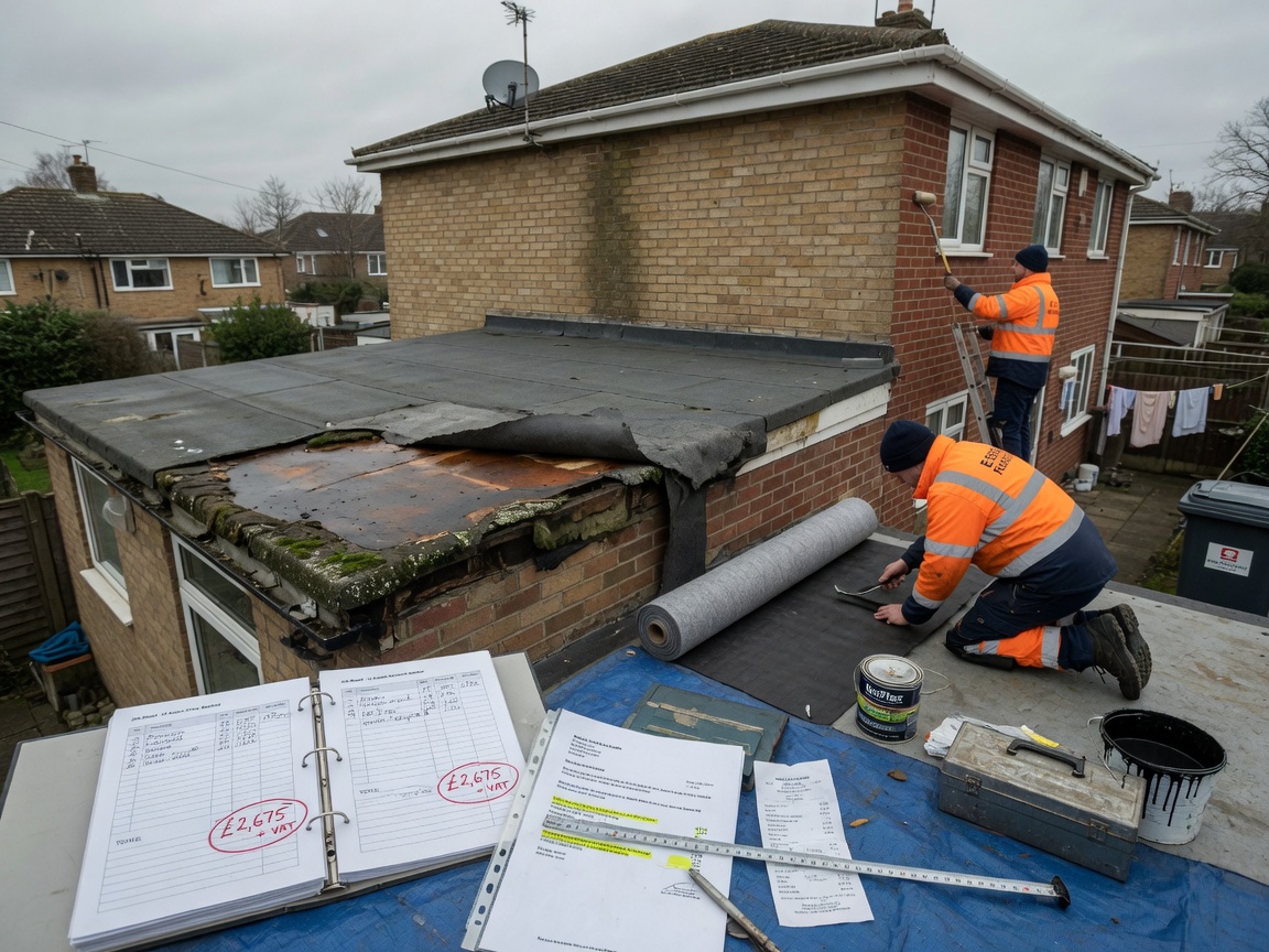 What Essex Homeowners Pay for Flat Roof Repairs on Extensions